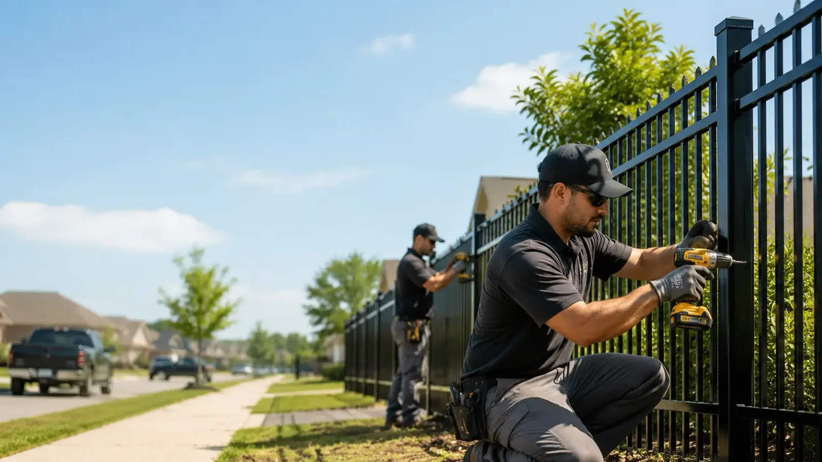 Metal Fence Installation in Rehoboth, MA